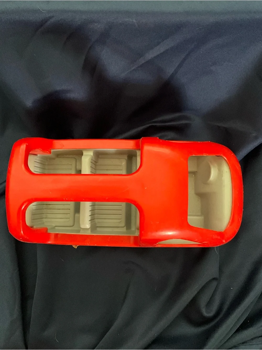 Vintage 1985 Little Tikes Red Family Van Minivan Car Wagon Dollhouse Toy